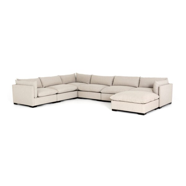 Westwood 6 pc Sectional w/ Ottoman | Furnitureland South