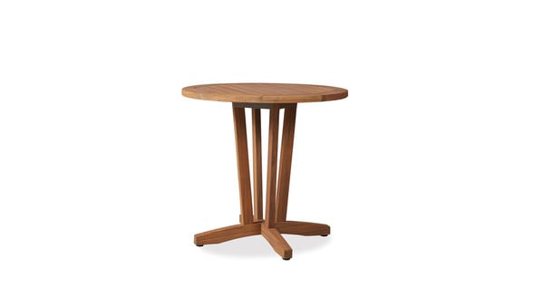 Teak Round Bistro Table